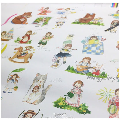 Molinta_Life is Good Sticker Set Washi Version