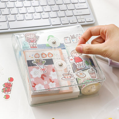 Other_Mini PVC Bag | Storage | Pouch | Organizer | for Pen, Ticket, Planner Stuff, Washi, stickers