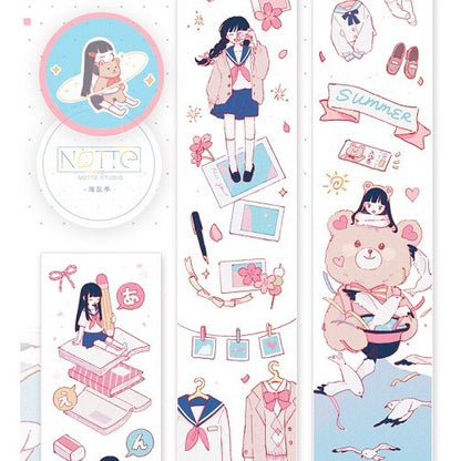 Notte Studio_Uniform Girl Writing Planner Journal 4.5cm x 10m