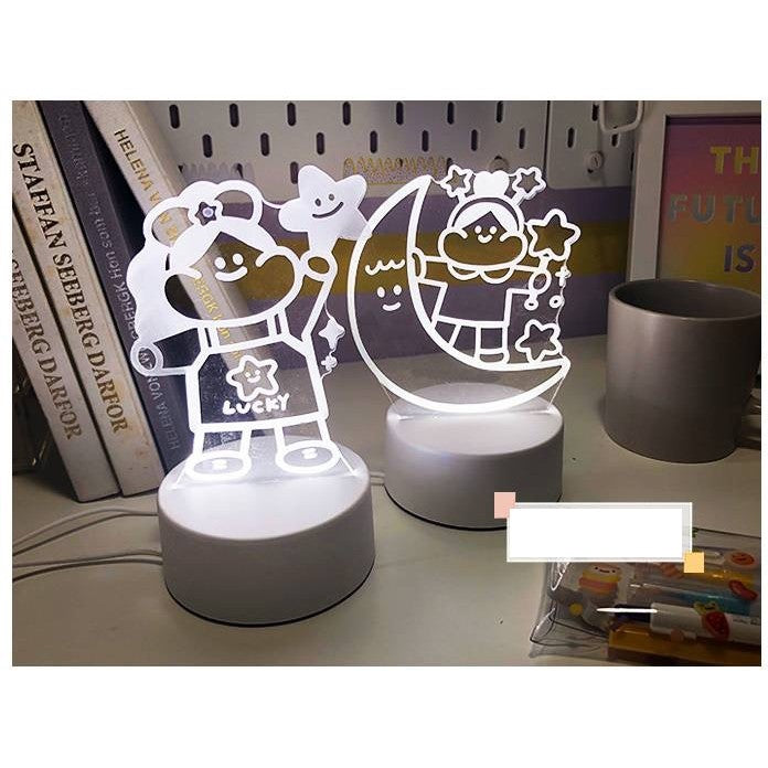 Meatball_Cute Acrylic Night Lamp Series