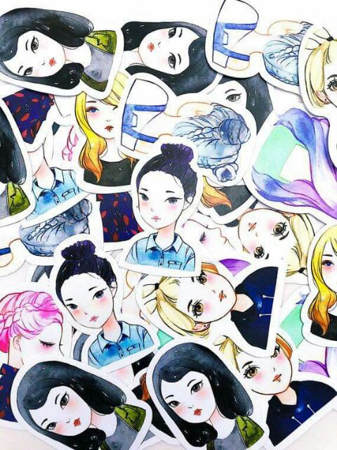 Kazel_Girl Daily Sticker