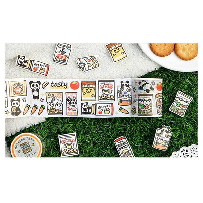 Infeel Me_ Cats Delicacy | Panda Snacks | Sweets Washi Tape