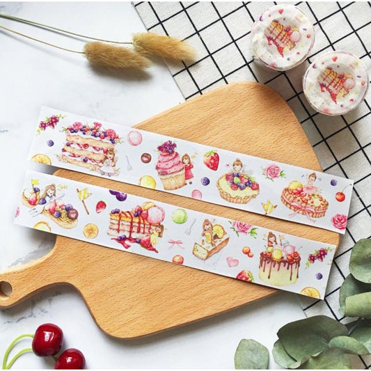 Yuyu_Sweets Girls | Desserts | Cakes | Strawberry | 4cm x 10m