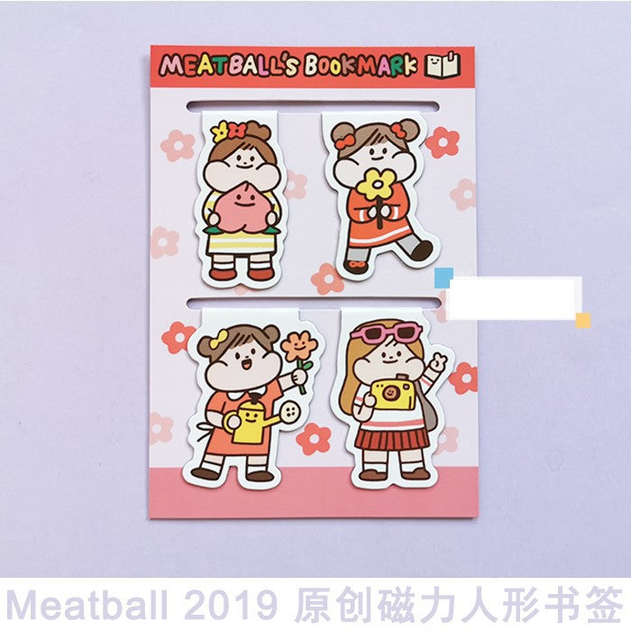 Meatball_Magnet Bookmark_Girls