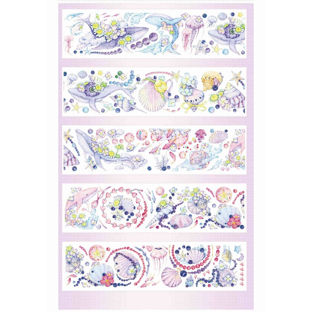 YiMu_Ocean Flower Dream Washi