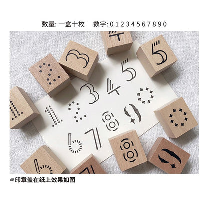 Molinta_Special Designed Number Stamps