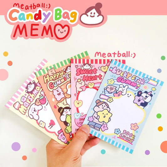 Meatball_Candy Bag Memo