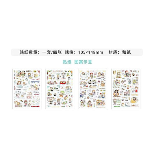 Molinta_Good habit Bad habit Sticker Set