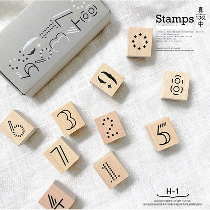 Molinta_Special Designed Number Stamps