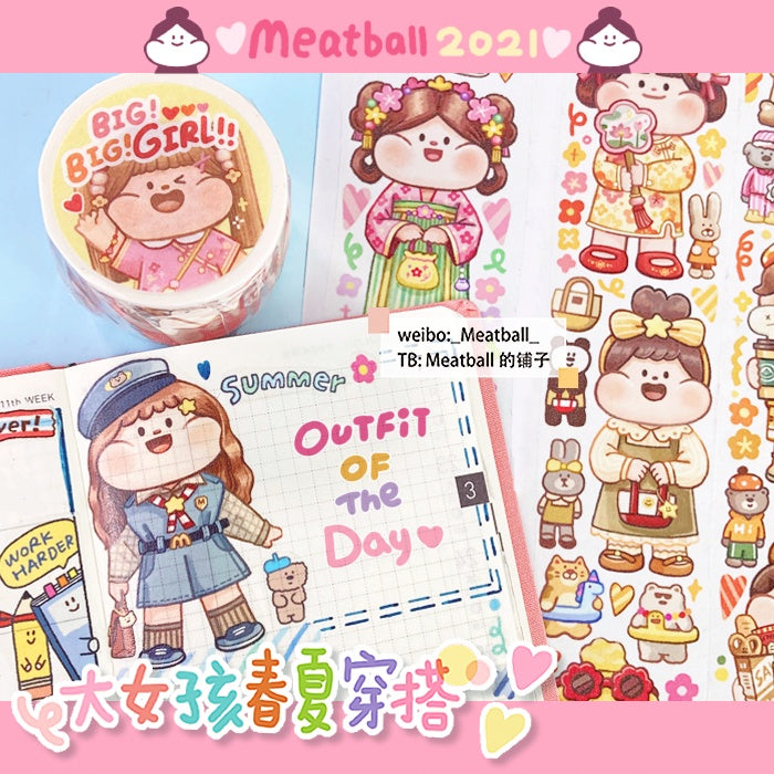 Meatball_Big Big Girl Summer Spring Wear