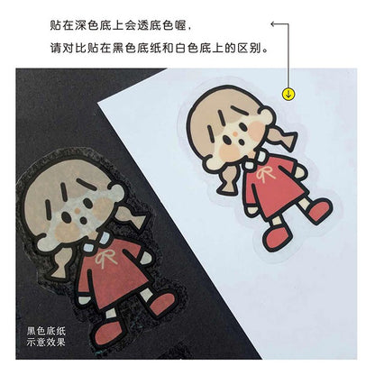 Molinta_PVC Luggage Drawer Sticker Nursery Cute Kids C23