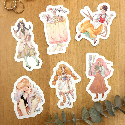 Brenda_Autumn Girls Sticker Flakes