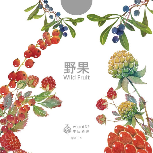 Wood3f_Wild Fruits Matte PET