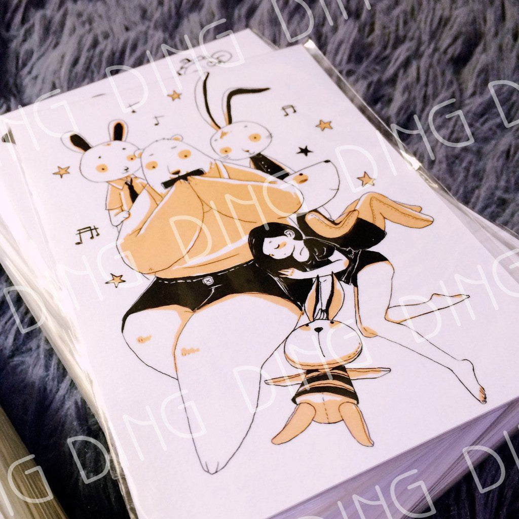 IDAKO_Sweet Dreams A6 Size Sticker