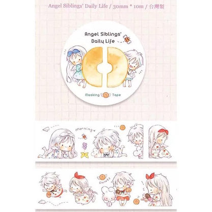 Yama_Angel Siblings Sticker Sheet (last stock)