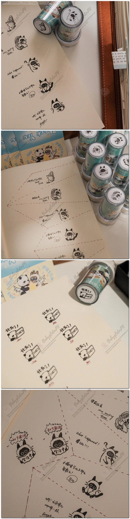 [Pre-Order]_ANNA Stationery_10.Mini Stamp_迷你印章_1x1pcs_Stamp