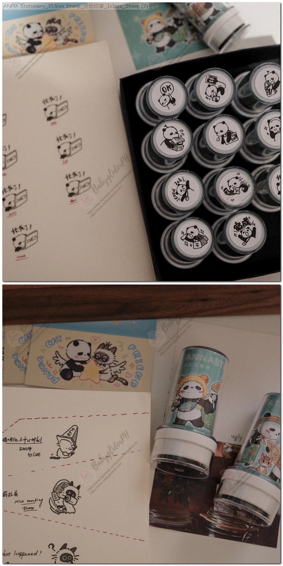 [Pre-Order]_ANNA Stationery_10.Mini Stamp_迷你印章_1x1pcs_Stamp