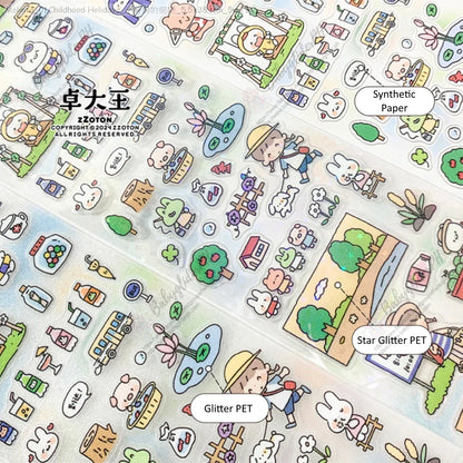 [Pre-Order]_Molinta_01.Childhood Holidays_小時候的假期_5.5x38.1cm_5m