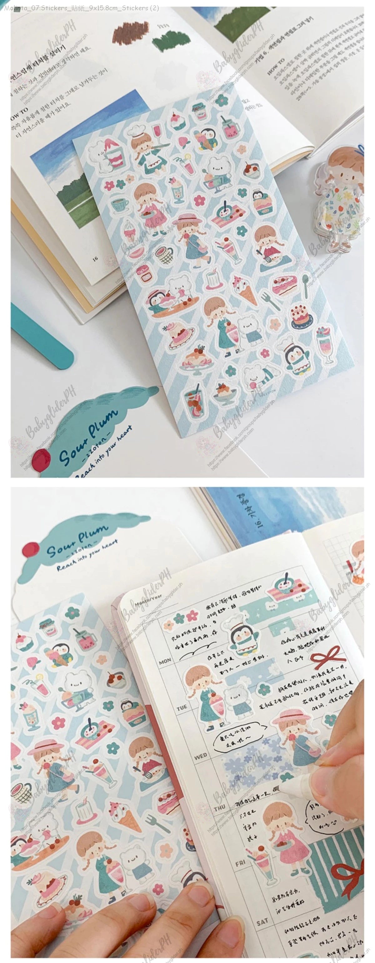 [Pre-Order]_Molinta_07.Stickers_貼紙_9x15.8cm_Stickers