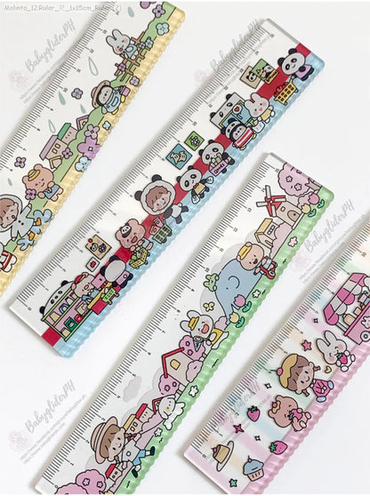 [Pre-Order]_Molinta_12.Ruler_尺_1x15cm_Ruler