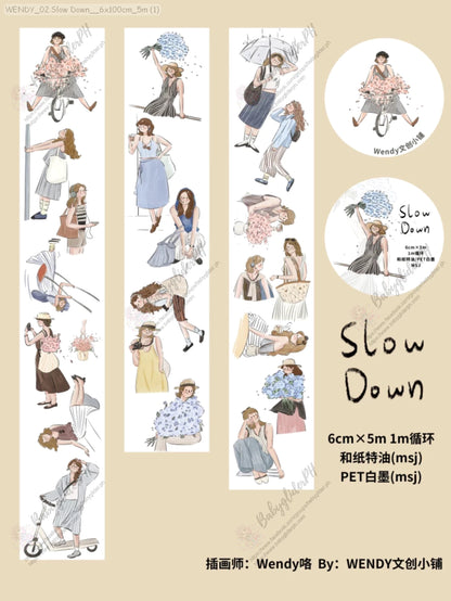 [Pre-Order]_WENDY_02.Slow Down__6x100cm_5m