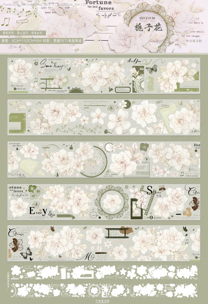 [Pre-Order]_Xiaobaijia_04.Gardenia_梔子花_6x150cm_6m