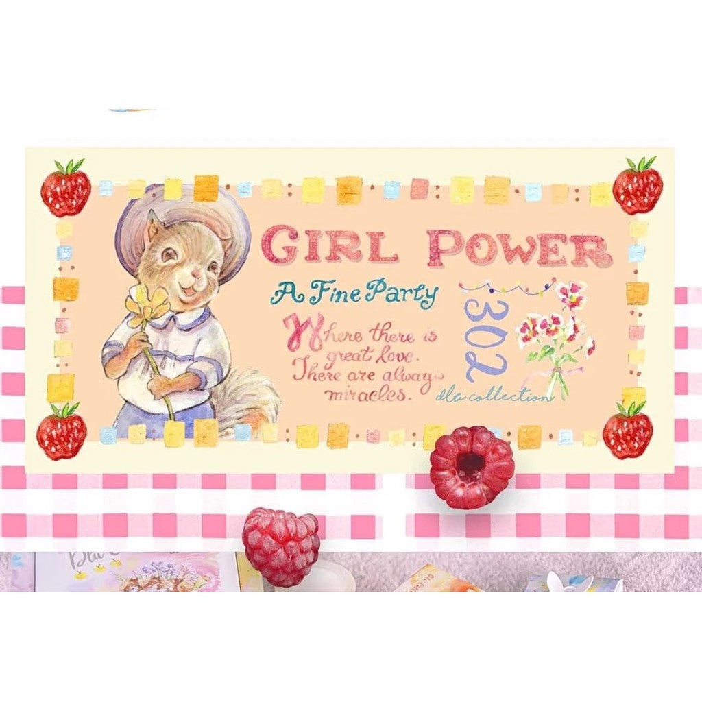 DLU Collection_302 Girl Power 4cm x 10m, 90cm