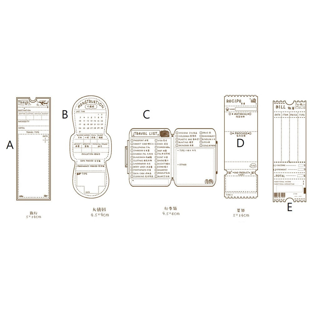 Naonao_Functional Memo Pad