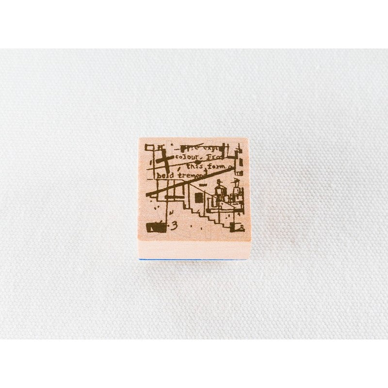 Chamilgarden_Cafe XM-ST-C9  Wooden Stamp