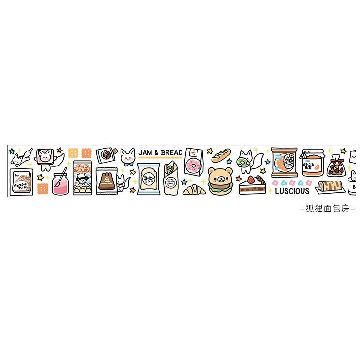 Infeel Me_ Cats Delicacy | Panda Snacks | Sweets Washi Tape