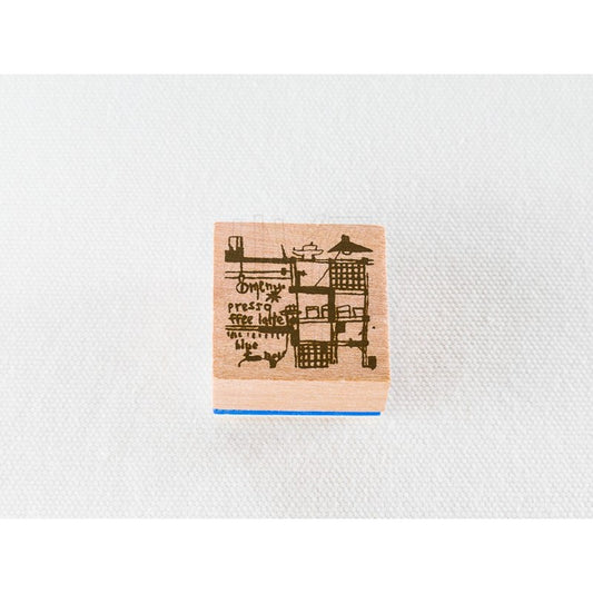 Chamilgarden_Cafe XM-ST-C10  Wooden Stamp