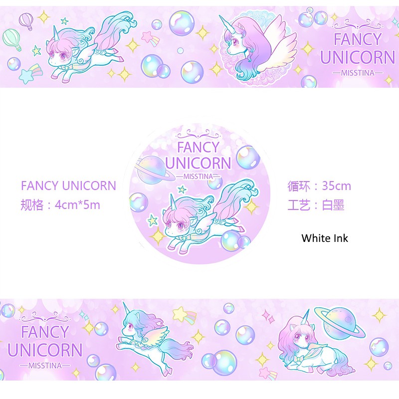 Miss Tina_Fancy Unicorn 4cm x 5m