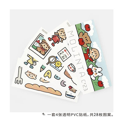 Molinta_PVC Luggage Drawer Sticker Nursery Cute Kids C23