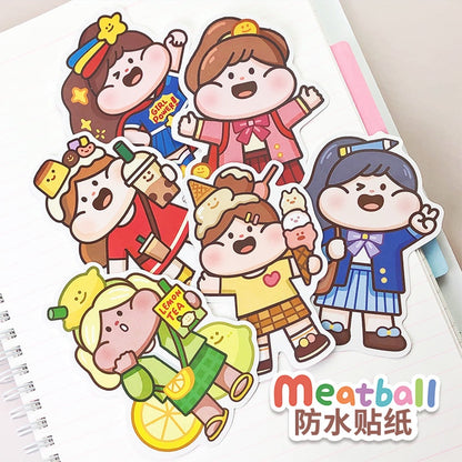 Meatball_Amazing Girl Sticker Set