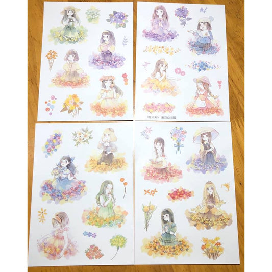 Other_Flower Girls Sticker