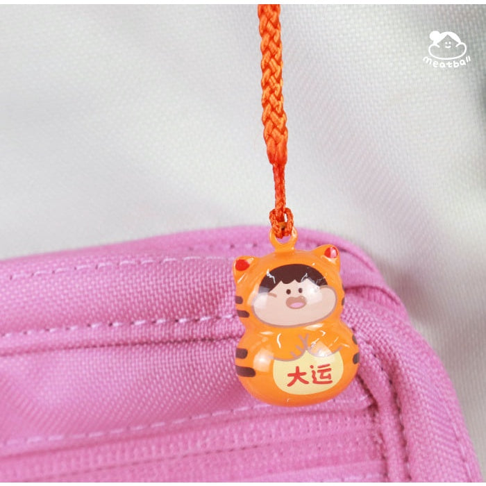 Meatball_Tiger Omamori Bell Tiger