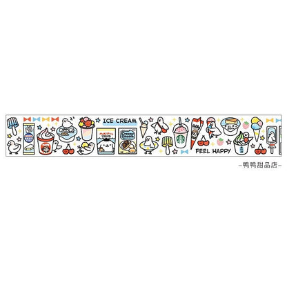 Infeel Me_ Cats Delicacy | Panda Snacks | Sweets Washi Tape