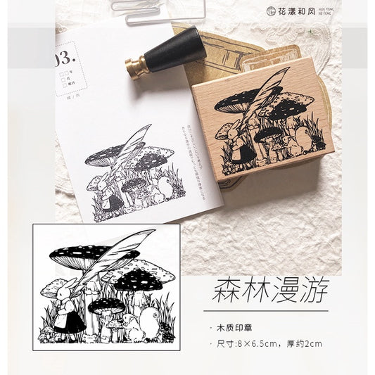 Huayang_Forest Tour Wooden Stamp