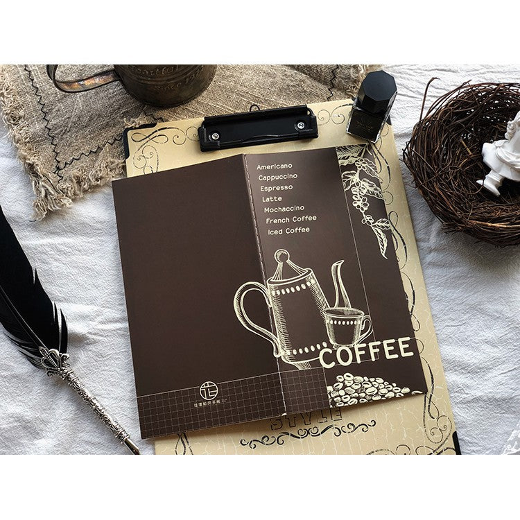 Huayang_Coffee Stain Grid Dotted Blank TN Standard Size