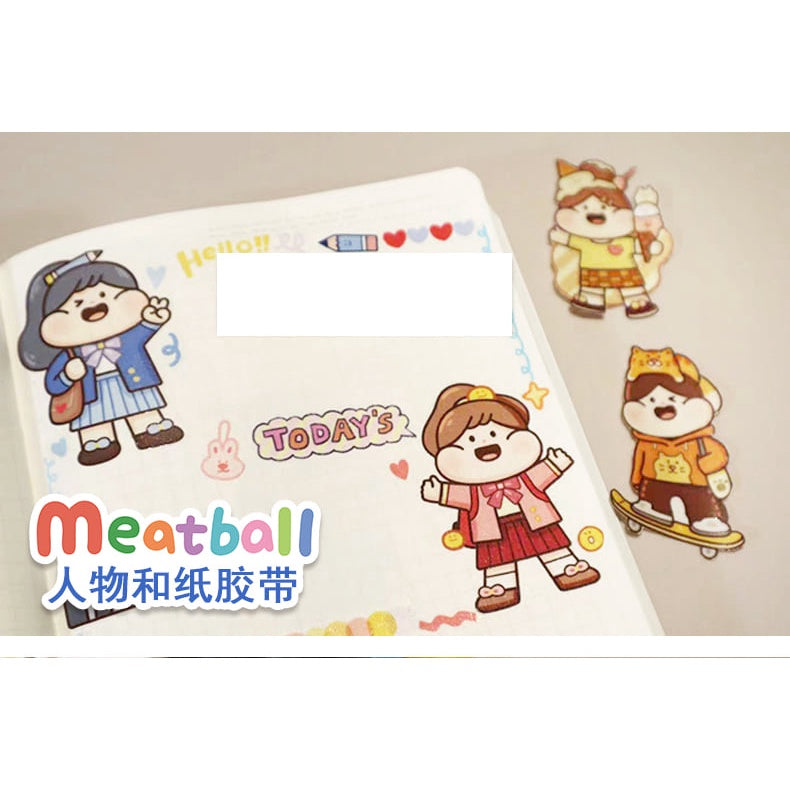 Meatball_Amazing Girl Washi