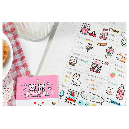 Cute Chibi Me PET Sticker Sheet