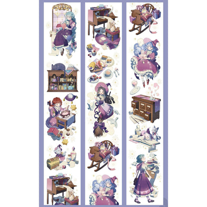 Nagistudio_Witch's Class 7cm x 10m, 100cm Washi