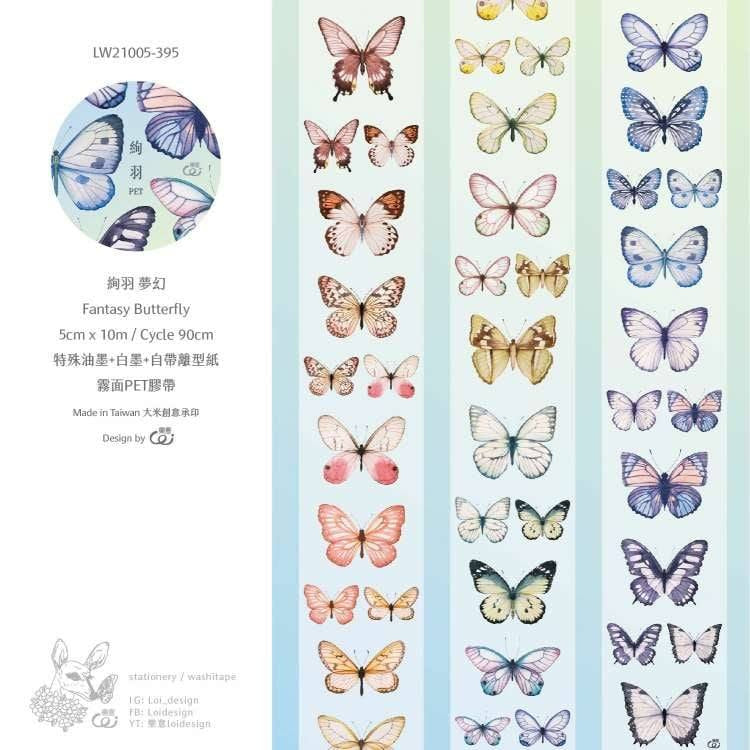 Loi Design_Fantasy Butterfly Matte PET