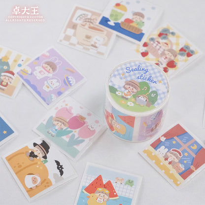 Molinta_Forest Love Sticker Seal 13 design, 135pcs