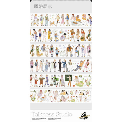 Talkness Studio_Starlight 6cm x 10m, 150cm Clear PET