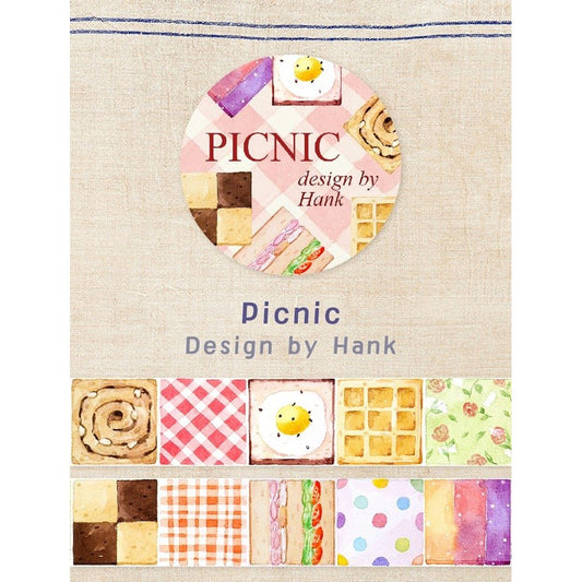 OURS_Picnic by Hank washi no release paper 2cm x 10m