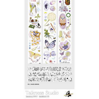 Talkness Studio_Love Affair 5cm x 10m, 130cm Crystal PET