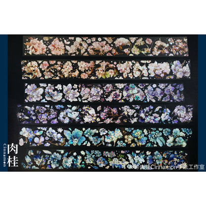 Cinnamon_Sakura Mountain Shell Foil 6cm x 10m, 300cm loop