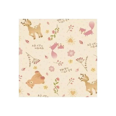 Taiwan_Paper Bag_Animal Forest Friends Paper Bag 100pcs per pack