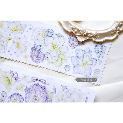 Pica Pica Studio_Amaryllis fleur / Flower / white&violet